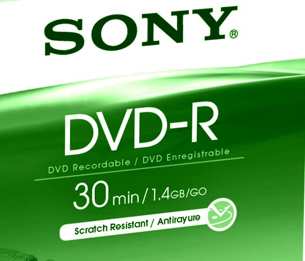 Sony Mini-DVD (DVD-R 8 cm, 30 Min.) aus der Handycam auf USB kopieren