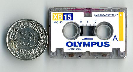 Microcassette Minikassette, kopieren